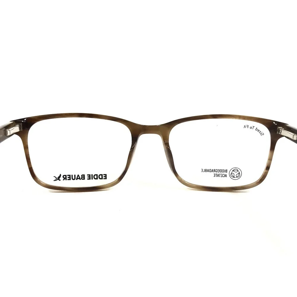 Eddie Bauer Eyeglasses Frames EB32084 KH Khaki Brown Full Rim 57-19-150